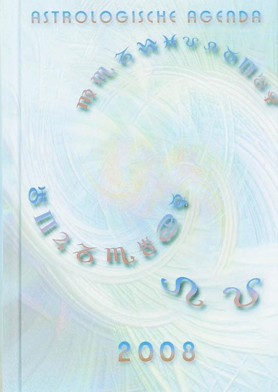 Cover van het boek 'Astrologische agenda 2008'