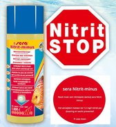 Sera Nirit-minus nitrietstop 500 ml nooit meer nitriet in je aquarium of vijver