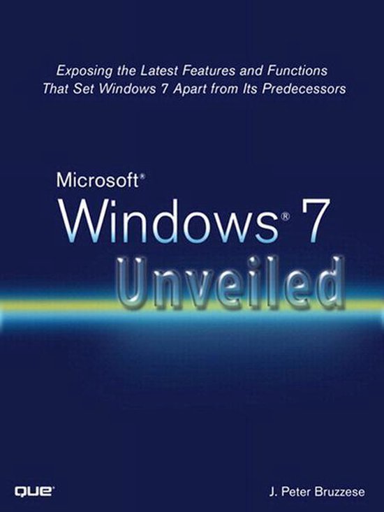 Microsoft Windows 7 Unveiled - cover