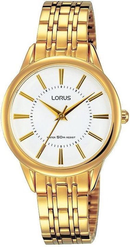 Lorus RG202NX9 horloge dames - goud - edelstaal doubl� | bol.