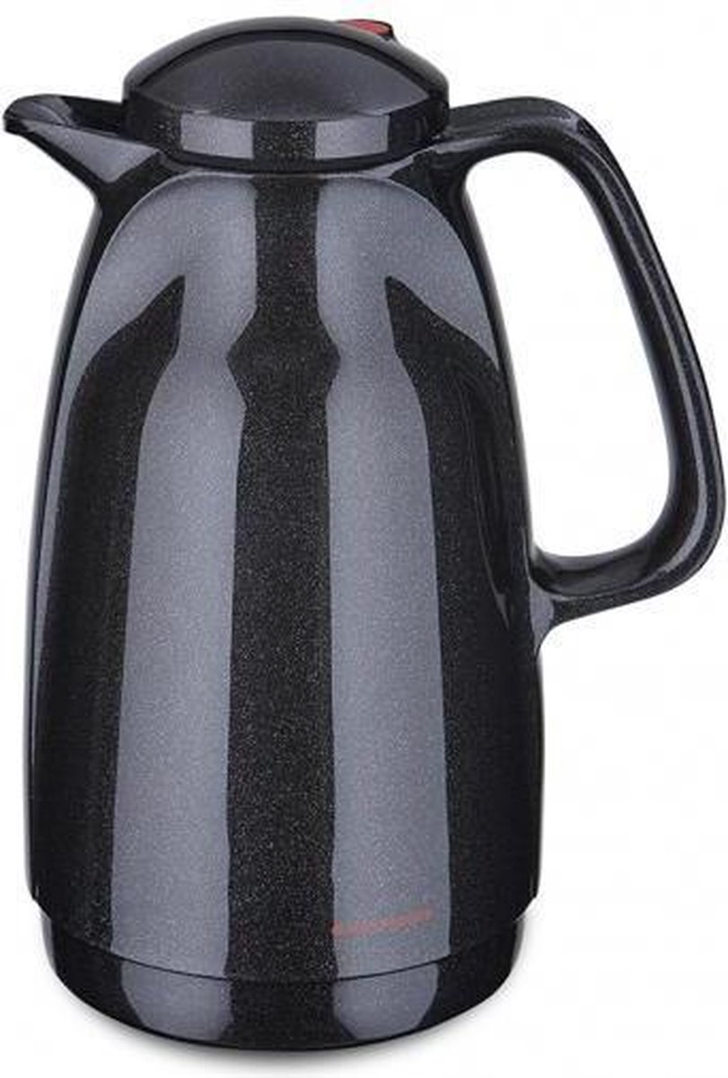 Rotpunkt 227 Serie - Thermoskan - 1,5 Liter - Sparking Black - Glas Inzet