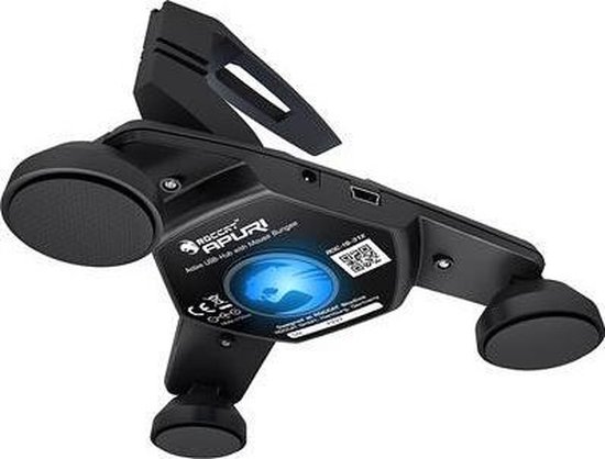 Bol Com Roccat Apuri Active Usb Hub Muis Bungee Zwart Pc