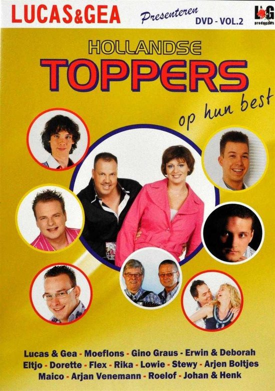 Cover van de film 'Various Artists - Hollandse Toppers Op Hun Best'