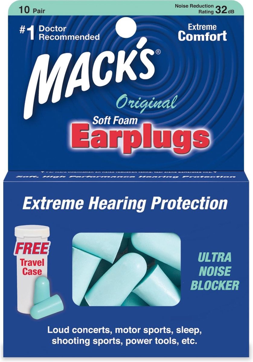 Goedkoopste Mack's SafeSound Original 10 paar