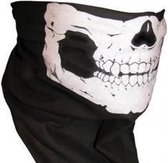Skull face mask  - doodshoofd, schedel, masker col en sjaal