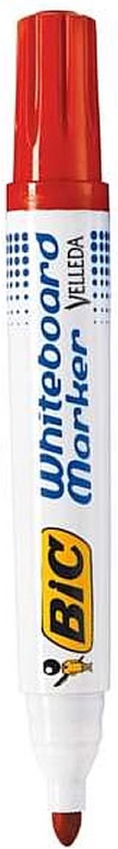 Whiteboardmarker bic 1701 rond l rood | 12 stuks