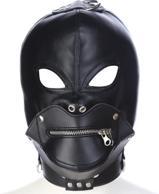 Banoch - Gimp/1 Black - zwart pu leren bondage masker | BDSM | bol.com