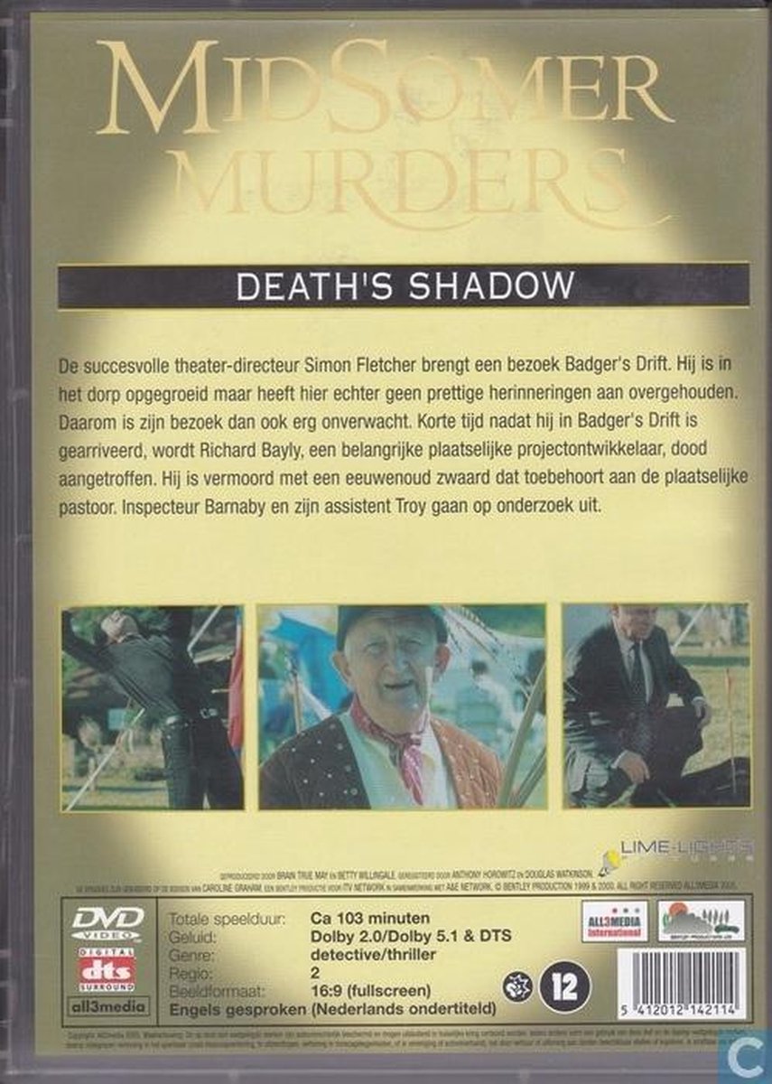 Midsomer Murders - Death's Shadow DVD (Dvd), nvt | Dvd's | bol
