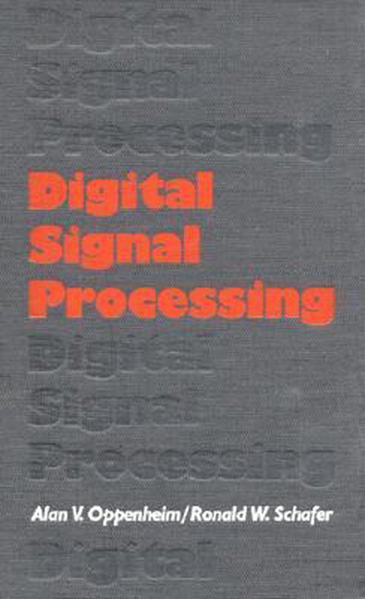 Digital Signal Processing 9780132146357 Alan V. Oppenheim Boeken
