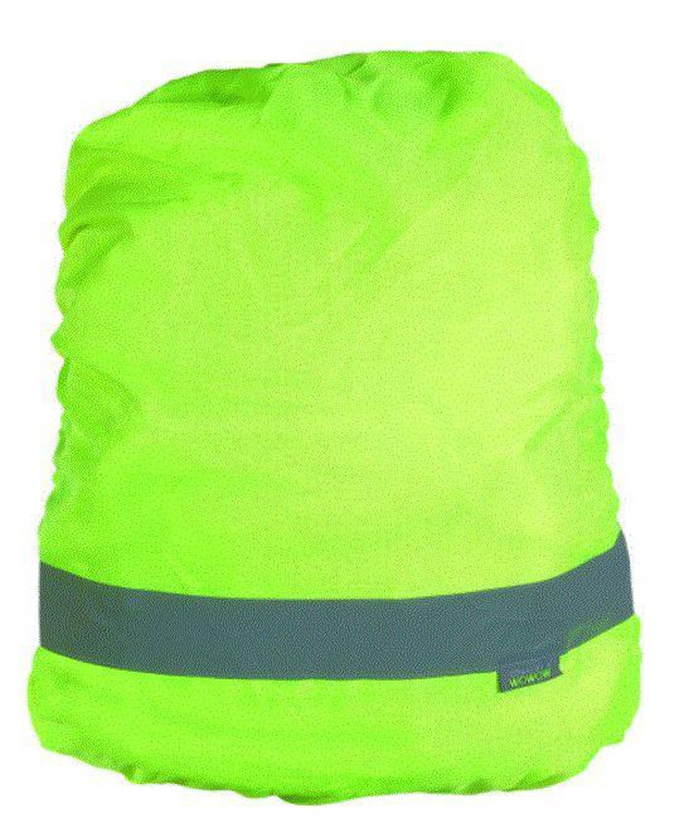 WOWOW Fluorescerende hoes rugzak met reflectie - 25 Liter