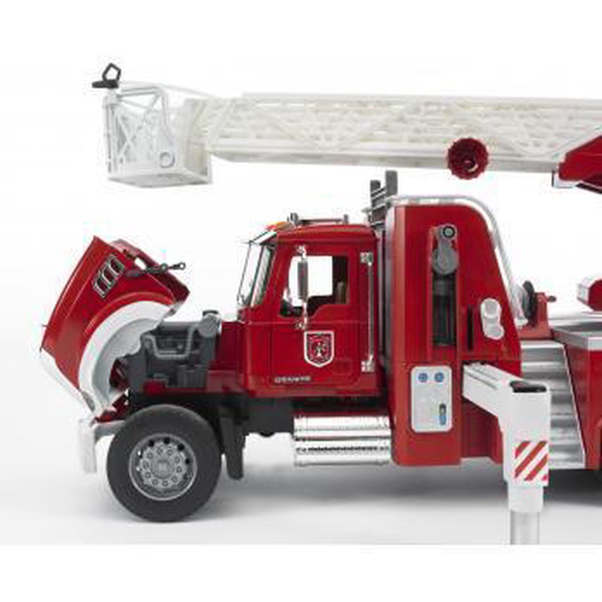 Bruder Mack Granite brandweerauto ladder en waterpomp — afbeelding 17