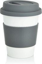 PLA koffie beker, grijs