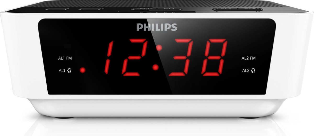 Philips AJ3115/05 radio Klok Wit