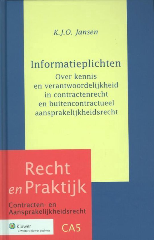 Informatieplichten - cover