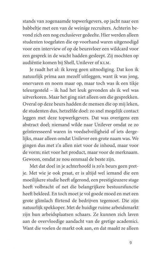 De prestatiegeneratie