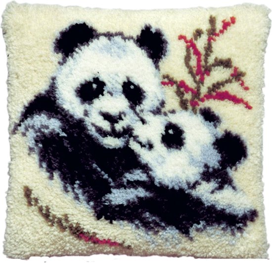 Coussin Pako noeud 013.075 panda avec petit