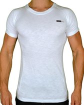 Fitness T-Shirt | Wit (L) - Disciplined Sports