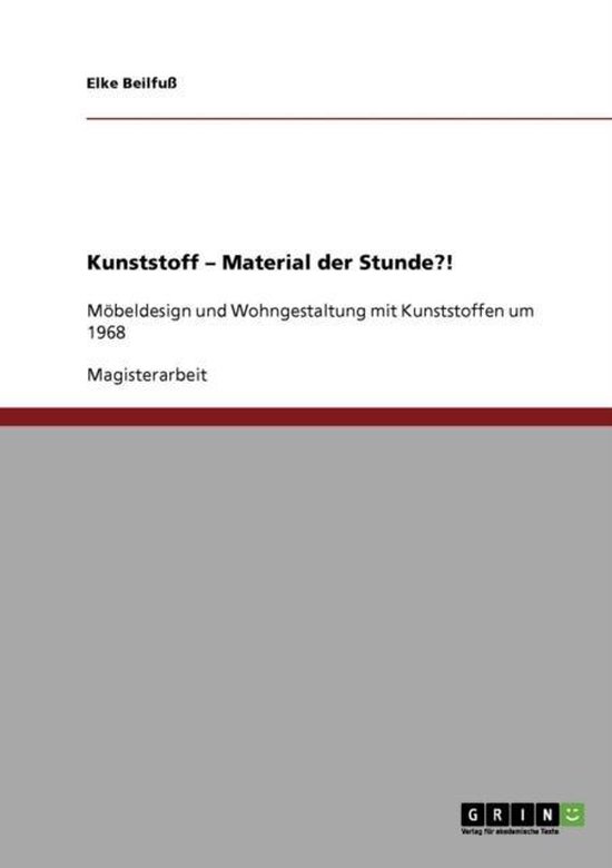 Kunststoff - Material der Stunde?! - cover