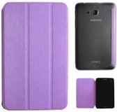 Samsung Galaxy Tab 3 7.0 T110 smart case met transparante achterkant Paars Purple