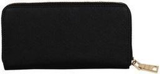 Preek aangrenzend Automatisch Zwart purse deluxe echt lederen portemonnee zippy wallet case voor HTC  Desire 601 ZARA | bol.com