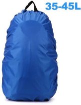 ForDig - Flightbag Regenhoes Waterdicht voor Backpack Rugzak - 35-45 Liter Regenhoes – Blauw M