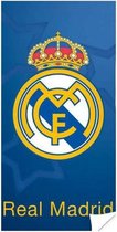 Real Madrid Logo - Strandlaken - 70 x 140 cm - Blauw