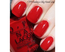 OPI nagellak Having a big head day