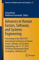 Advances in Intelligent Systems and Computing 598 - Advances in Human Factors, Software, and Systems Engineering