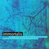 Le Choeur du Studio de musique ancienne de Montréal, Christopher Jackson - Immortalis: A journey into The world of sacred and secular music (2 CD)