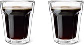 Leopold Vienna - Dubbelwandig glas Koffie 220ml (set van twee stuks)
