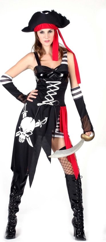 Lucida Verscheurd Sexy Piraten Kostuum Voor Vrouwen Xl 4968