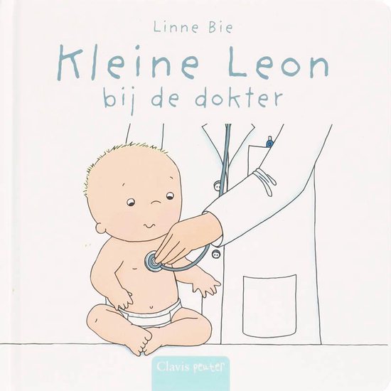Cover van het boek 'Kleine Leon bij de dokter'