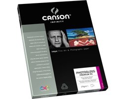 CANSON PAPIER INIFINITY PHOTO GLOSS RC 270G A4 27F