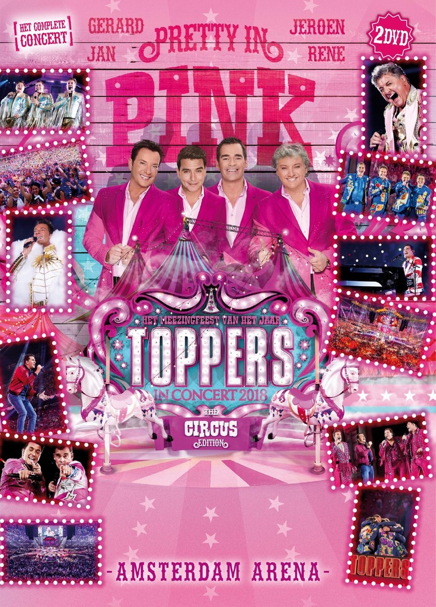 Toppers - Toppers In Concert 2018 - Pretty In Pink (2 DVD), Toppers |  Muziek | bol.com