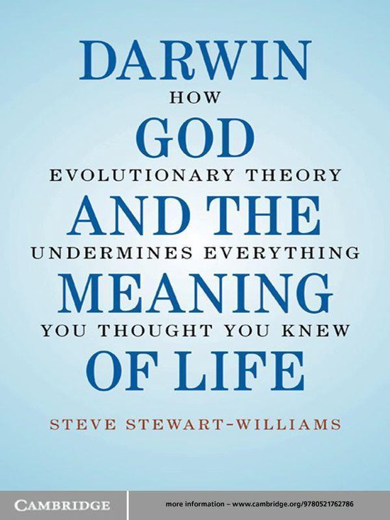 Boek cover Darwin, God and the Meaning of Life van Steve Stewart-Williams (Onbekend)