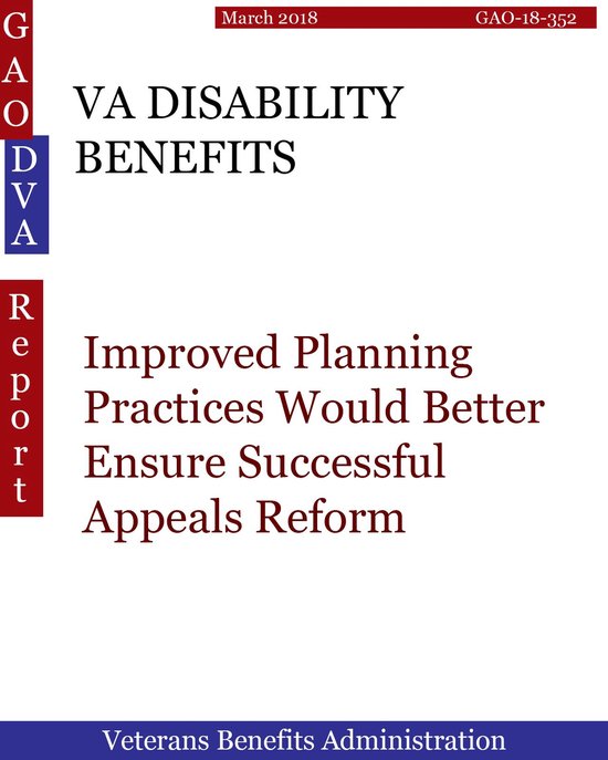 GAO DOVA VA DISABILITY BENEFITS (ebook), Hugues Dumont