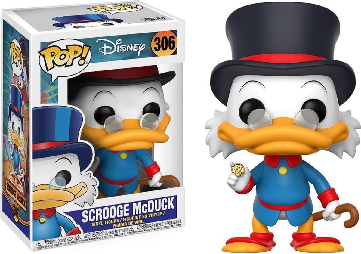 Pop Disney Ducktales Scrooge McDuck Vinyl Figure - Funko