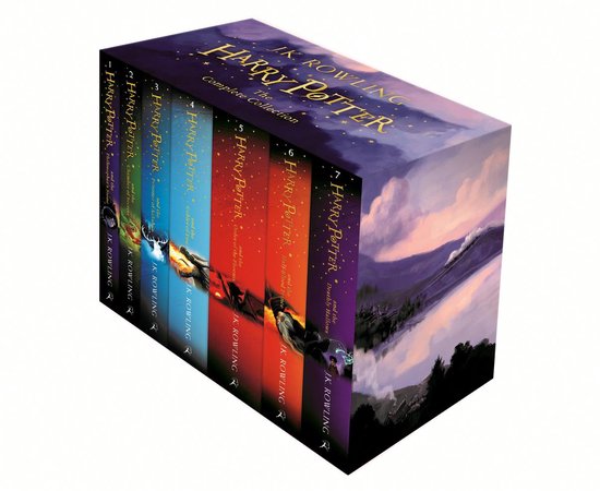 Boek cover Harry Potter boxset (1-7) van J.K. Rowling (Onbekend)