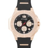 OTUMM New Speed II Rose Gold Black Strap 45