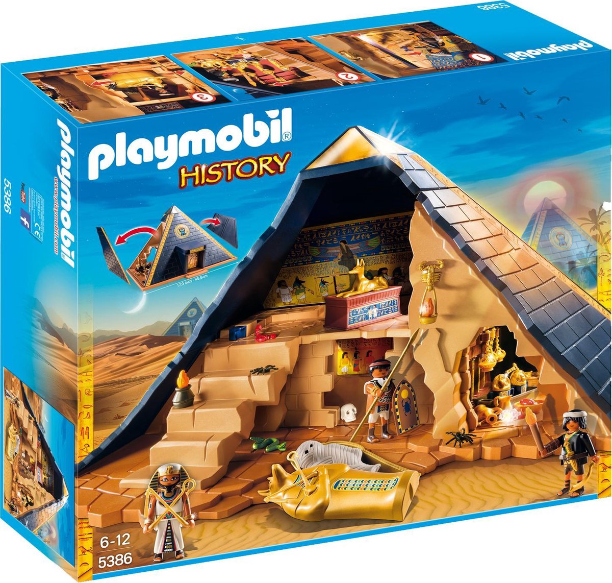 Playmobil® : 7,5 cm de plastique entrés dans l'Histoire avec un