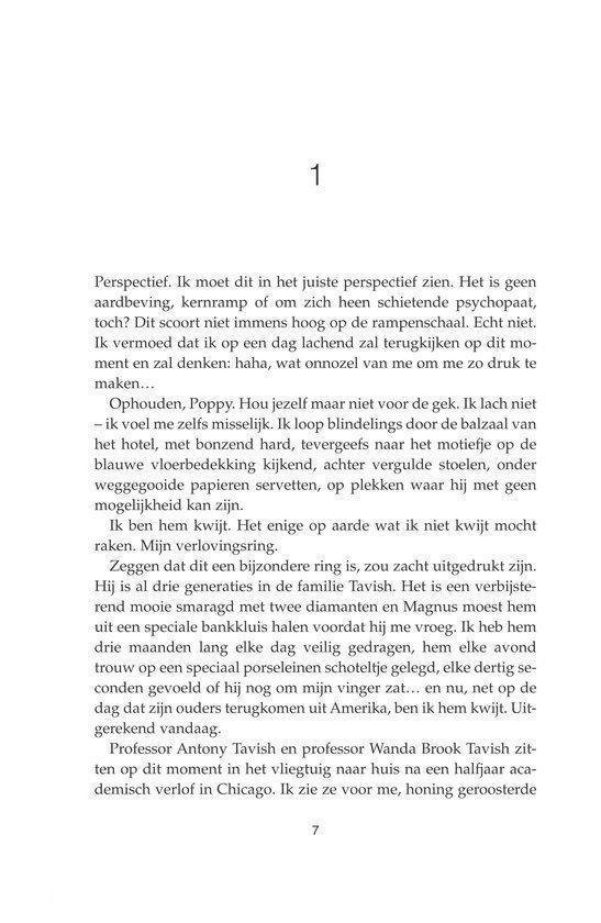 Pagina met tekst. Titel bovenaan: '1'.
