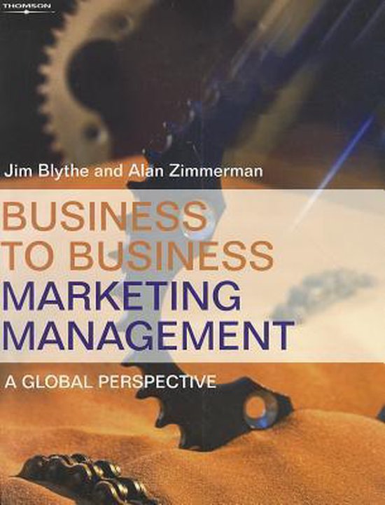 Business to Business Marketing Management - cover