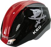 KED Meggy Original kinderhelm Kinderen Capt'n Sharky rood/zwart Hoofdomtrek 49-55 cm