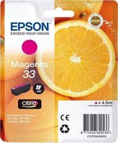 Epson 33 M 4.5ml Magenta 300pagina's inktcartridge