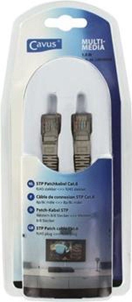 Cavus 3m FTP Cat.6 netwerkkabel Cat6 U/FTP (STP)