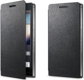 Huawei Flip Case voor Huawei Ascend P6 - Zwart