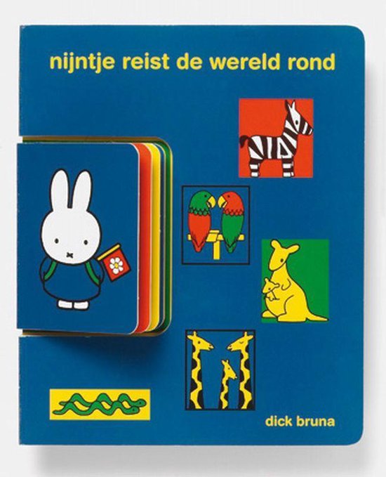 Cover van het boek 'Nijntje reist de wereld rond'