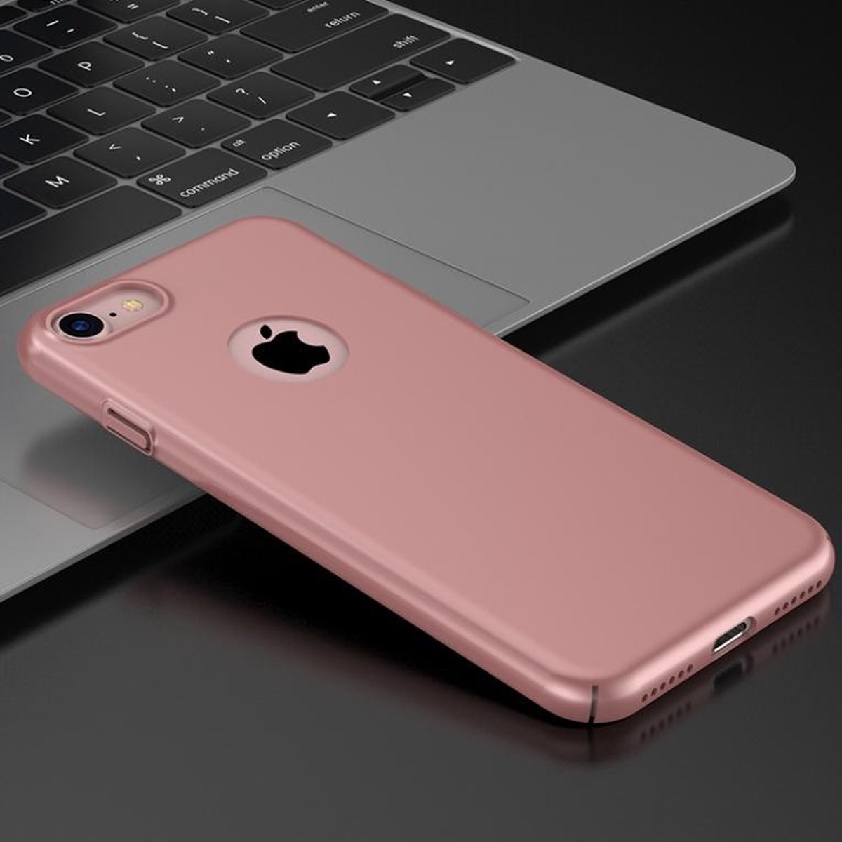 Roze Hardcase Hoesje voor iPhone 7