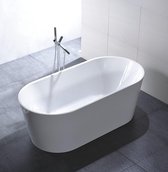 Vrijstaand ligbad Toledo 172cm wit vrijstaand bad