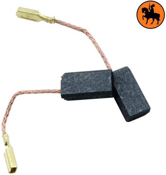 Koolborstelset voor Atlas Copco Slijper 341581 - 5x8x15mm